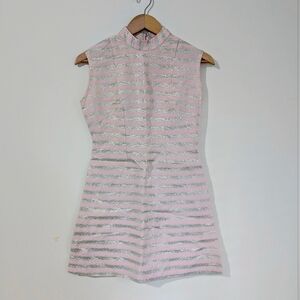 Retro Print Mini Dress